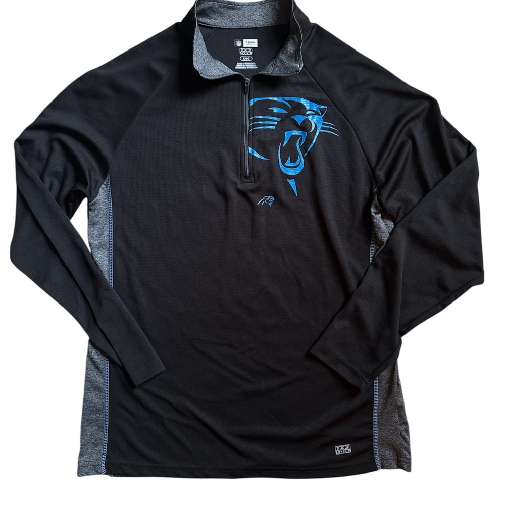 NFL Panthers Quarter-Zip Pullover
